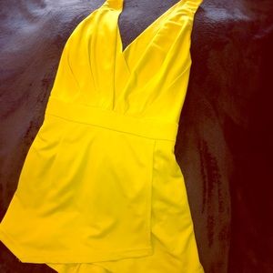Lime green Romper